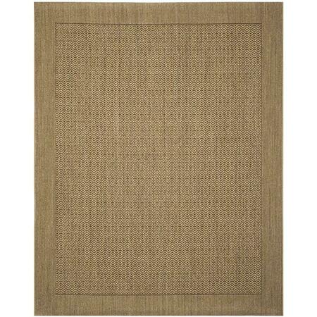 SAFAVIEH 8 X 10 Ft. Palm Beach Power Loomed Large Rectangle Area Rug, Natural PAB355A-8